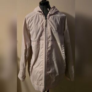 White Hooded Nike Jacket